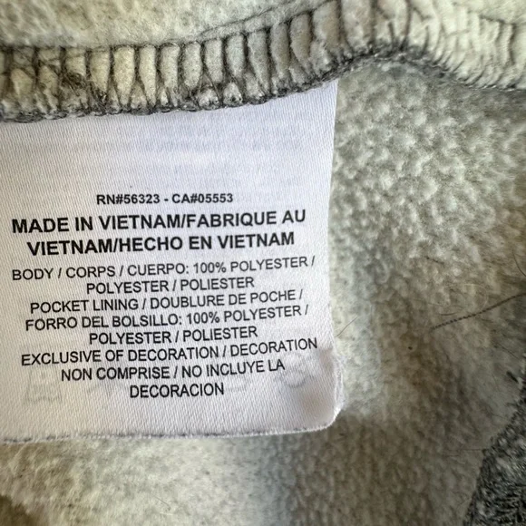 Nike Dri Fit Therma Fleece Running Turtleneck Big Swoosh Grey Pullover Hoodie XL - Picture 13 of 14